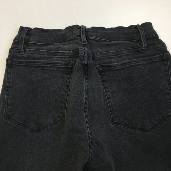 FRAME Fletcher Wash Le Nouveau Straight Raw Edge Hem 5 Pocket Jeans - Picture 10 of 12